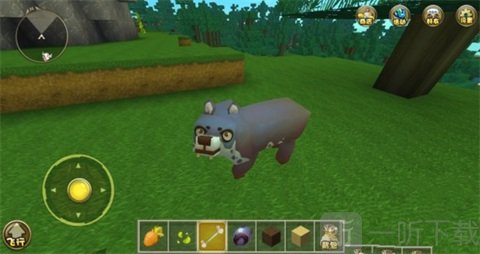 迷你世界狼驯化过程展示