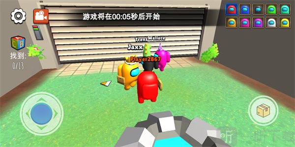 躲猫猫大赛移动与变身操作说明