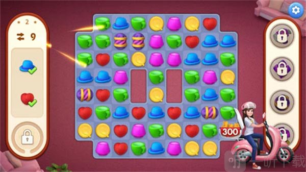 我的小家三消关卡界面展示