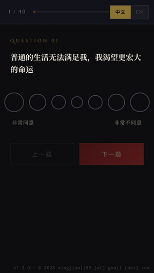 战锤40K人格测试