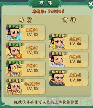 控制流阵容示例