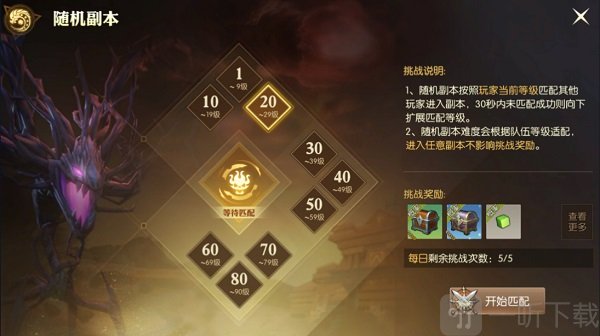 龙之谷2随机副本挑战及百万经验奖励说明