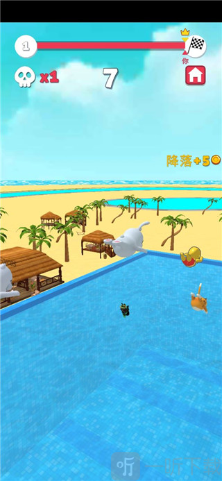 水上滑行