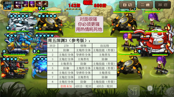 合金机兵深渊3周五关卡示意图