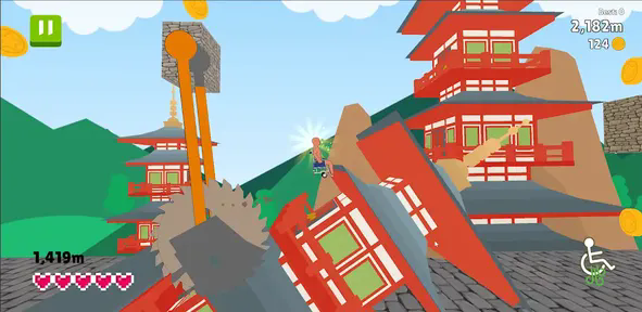 跳跃狂奔