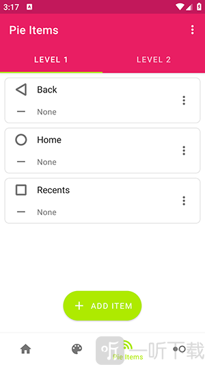 Pie Controls