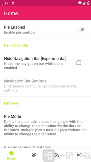 Pie Controls