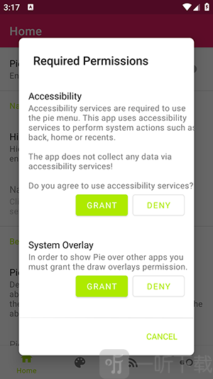 Pie Controls