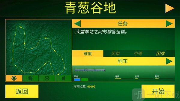 电动火车模拟器