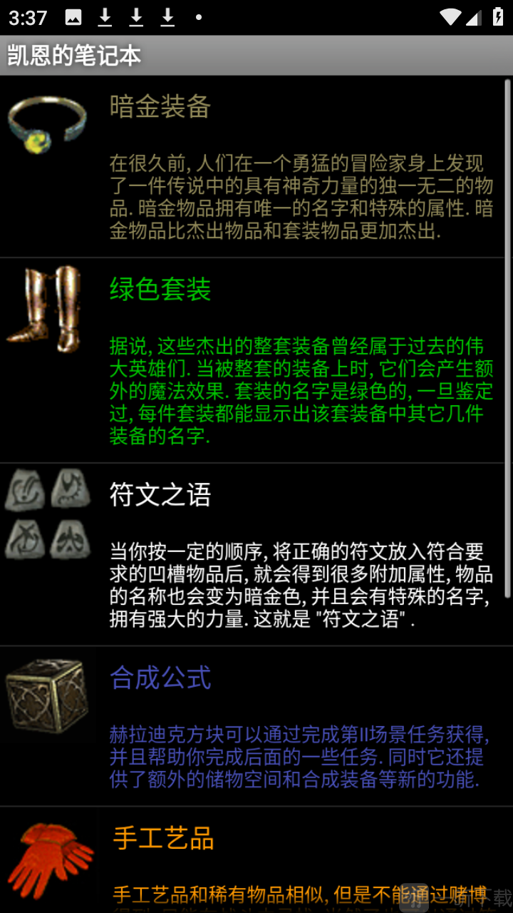 凯恩的笔记本