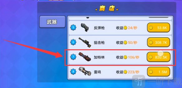 购买加特林武器