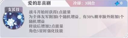 启源女神莎士比亚增益技能界面