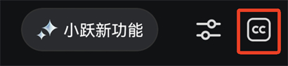 阶跃AI字幕转换功能界面