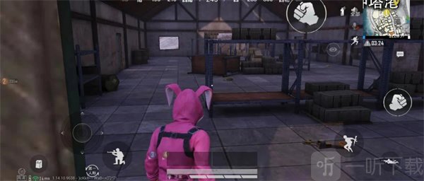 PUBG钟塔港推进路线