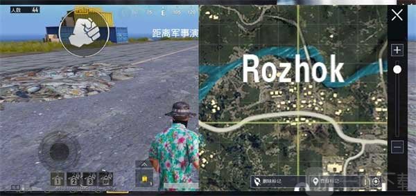 PUBG体验服R城地形分析