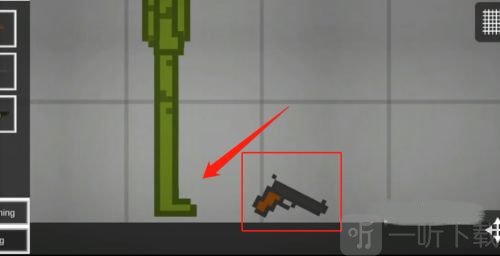 Melon Sandbox国际服拖动武器界面