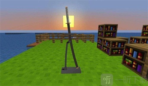 20251110113345436.jpg 我的世界拔刀剑刀架展示效果