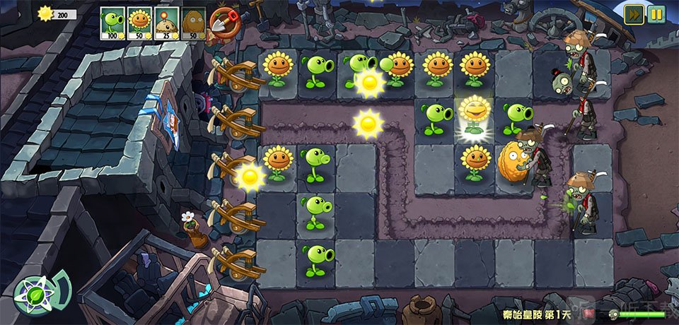 PVZUniverse重制版植物强化玩法展示