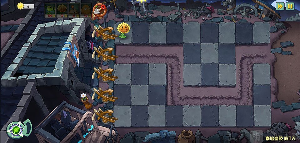 PVZUniverse重制版向日葵种植玩法展示