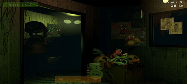 FNAF3游戏画面