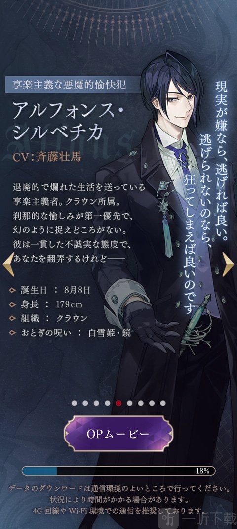 美男恶徒阿尔冯斯西尔维蒂卡角色介绍