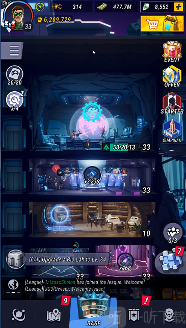 DC黑暗军团最新版 DC Dark Legion进入游戏界面