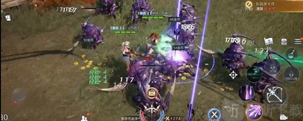 全民奇迹2弓箭手平民玩家实战风筝操作截图