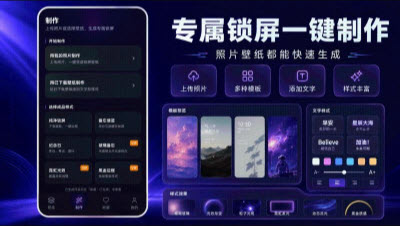 锁屏iClock壁纸