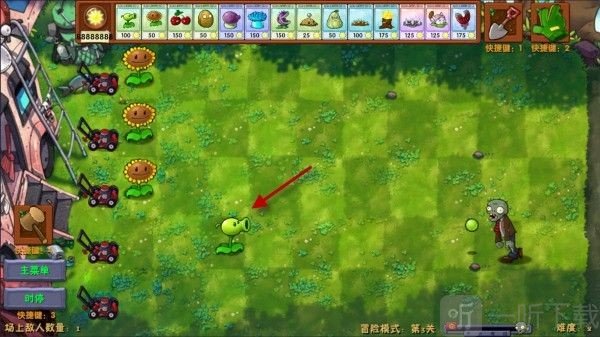 pvz融合版3.5防御僵尸