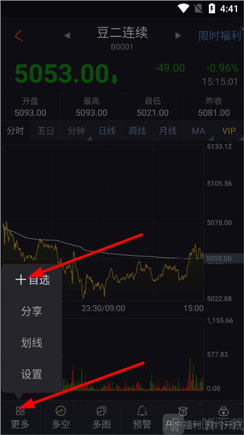 汇通财经查看自选股