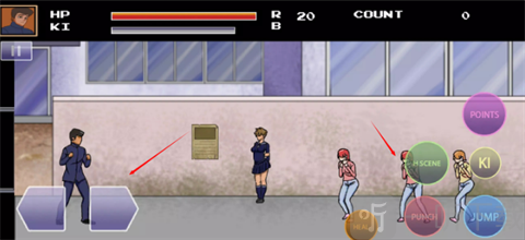 collegebrawl角色操作方式