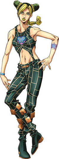 jojo的奇妙冒险洛克人空条徐伦角色展示