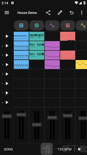 Groovebox 4软件主界面截图