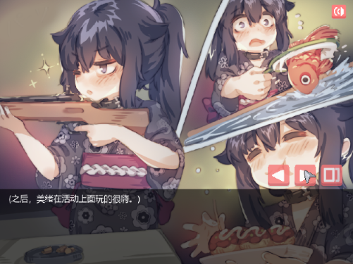 阴暗房间的孤独女孩