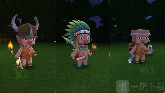 迷你世界仿0.1.0版收服野人