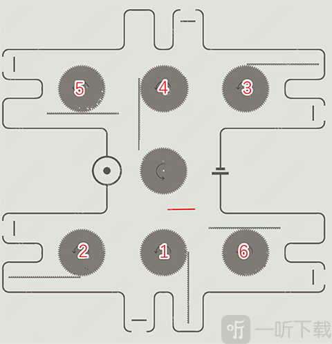 治愈齿轮第十一关攻略示意图