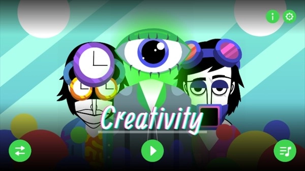 节奏盒子Creativity模组进入创作模式