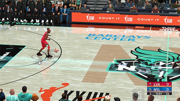 NBA2K22自制版比赛画面展示