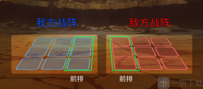 基础战斗场地布局示意图