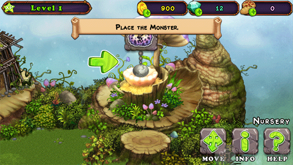 My Singing Monsters怪兽蛋孵化界面