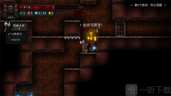 Tallowmere2地牢战斗界面