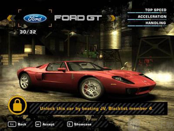 极品飞车9最高通缉Ford GT