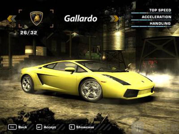 极品飞车9最高通缉Lamborghini Gallardo