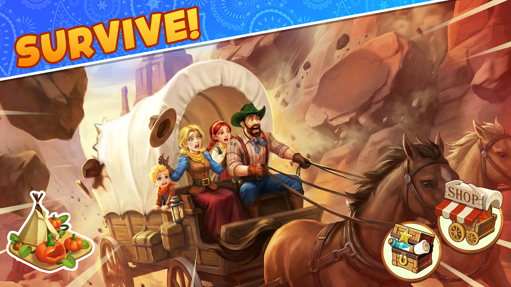 西部农场家庭逃亡