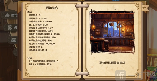 黄昏酒馆升级节奏