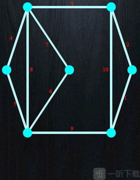 一笔画第八关攻略