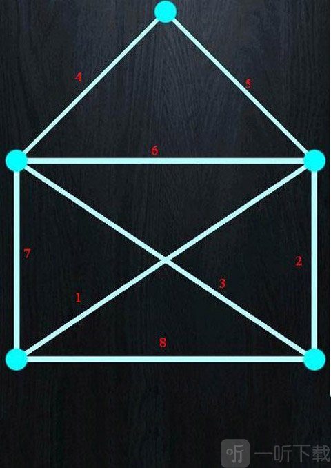 一笔画第五关攻略