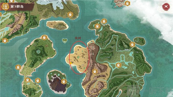 创造与魔法oppo版树木资源分布图