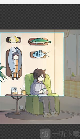 Color Number导入图片裁剪操作