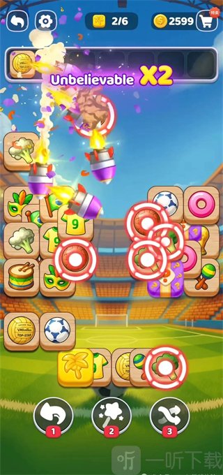 Tile Explorer问号牌随机消除两组牌效果